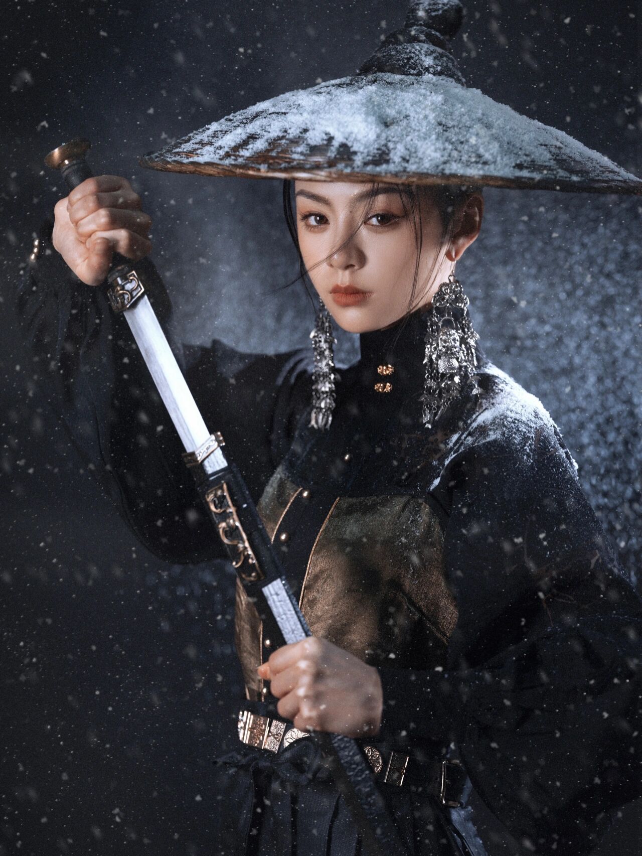 盘子女人坊女侠雪景写真|休言女子非英雄