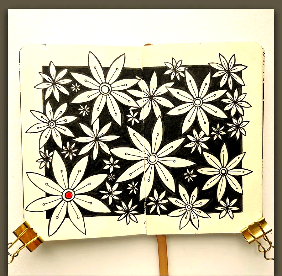 艺术探索:缠绕画中的线条与情感,带你领略黑白装饰画的魅力