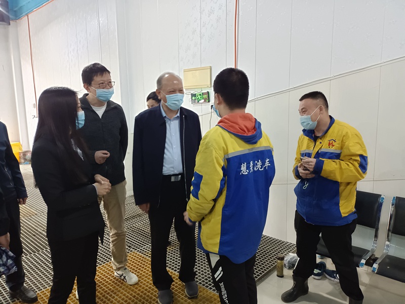 市人大常委会副主任刘克胜调研贫困重度智力残疾人托养工作