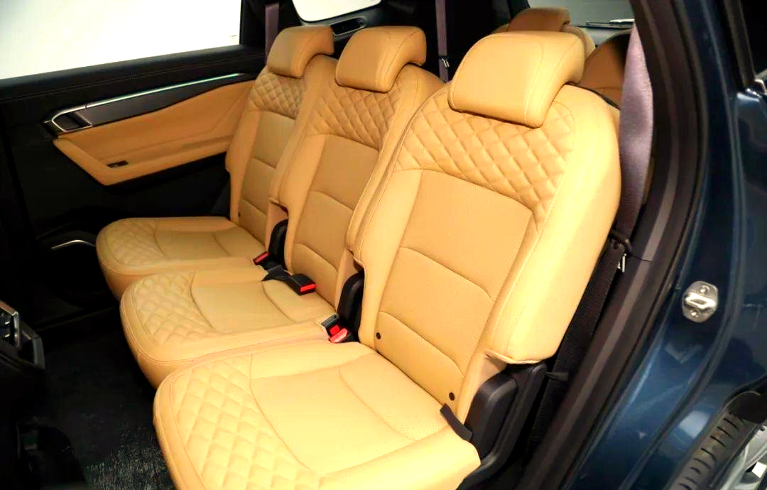 特别值得一提的是,豪越l的第二排座椅设计为独立座椅,虽然缺少了后排