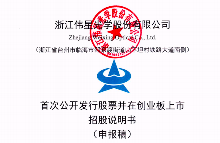 "伟星系"第三个ipo,章卡鹏与张三云合控72%股权