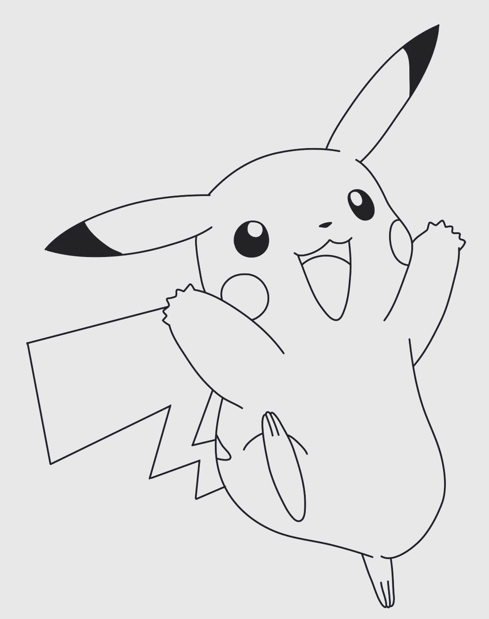 轻松掌握皮卡丘绘画技巧:从基础到成品