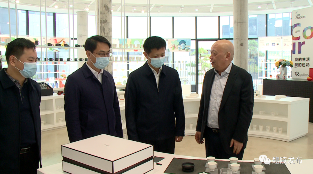 株洲市副市长蒋湘晖调研醴陵外贸