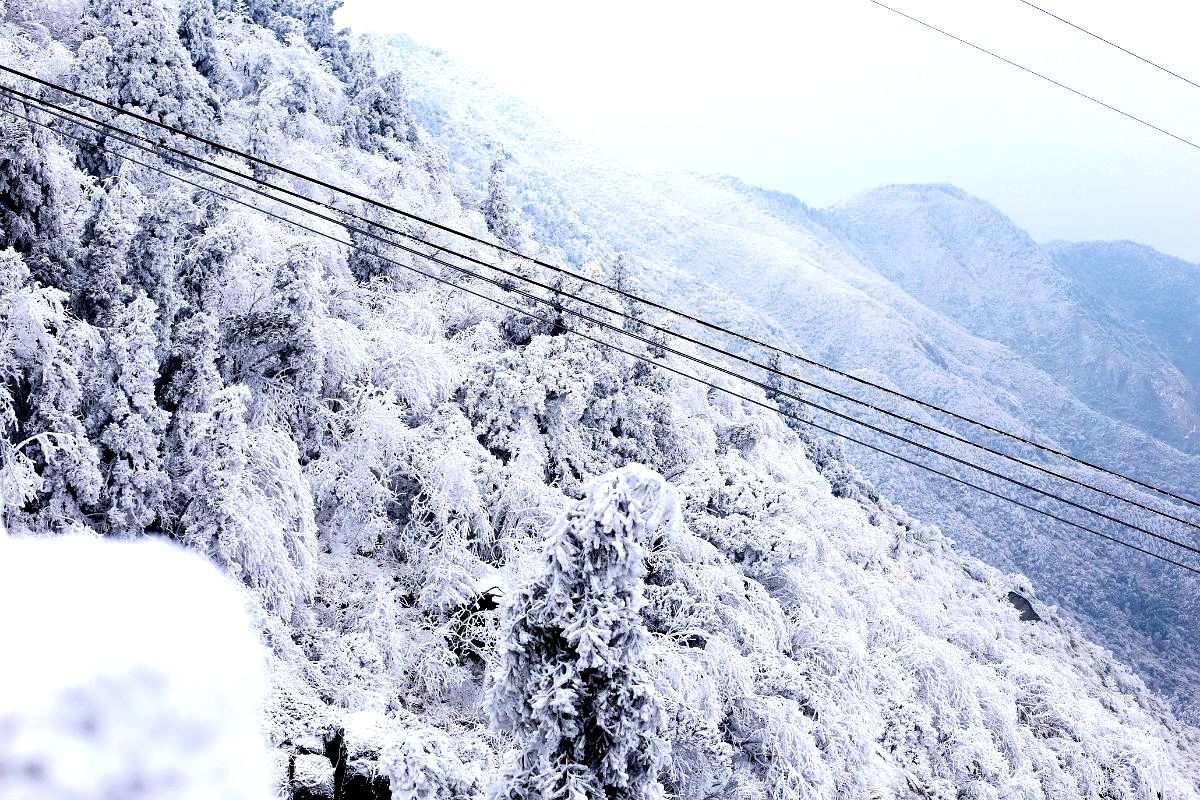 鏡花水月:我和衡山更美的雪景不期而遇