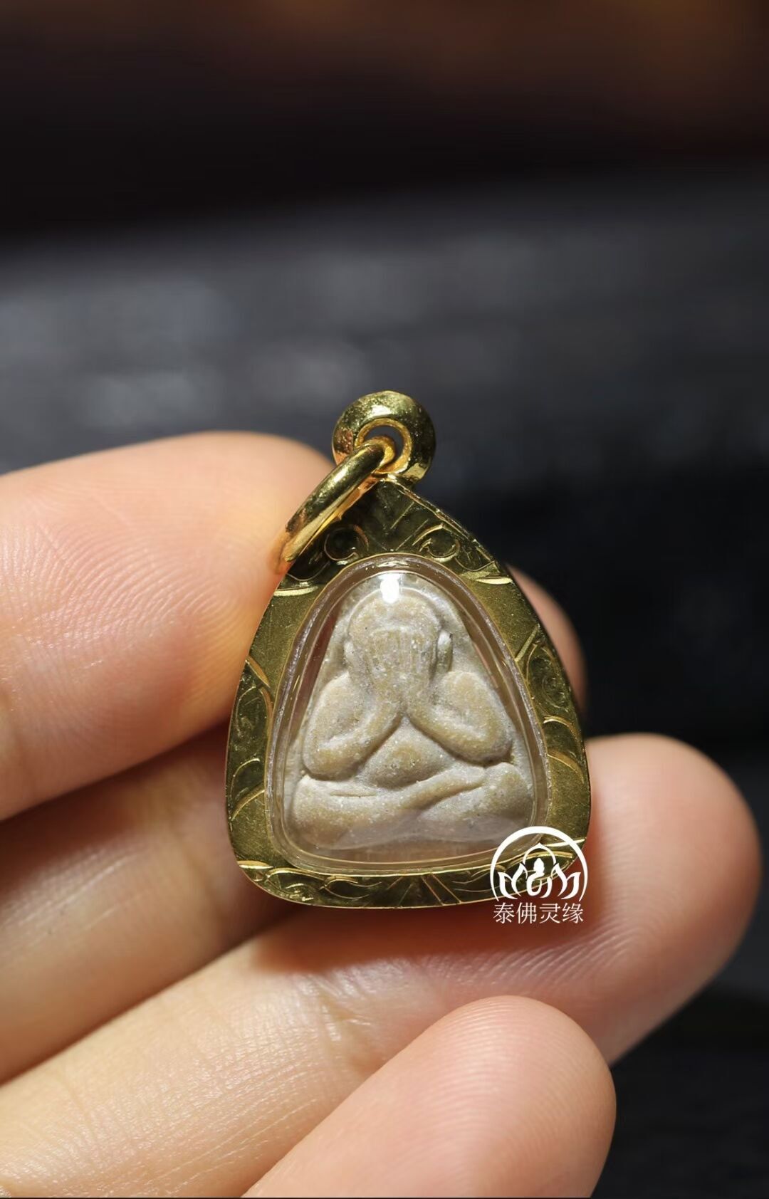 龙婆卡贤2517掩面佛