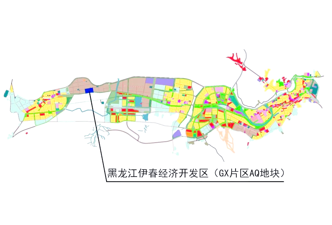 黑龙江伊春经济开发区gx片区aq地块详细规划方案公布