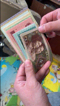 钞票动态图图片