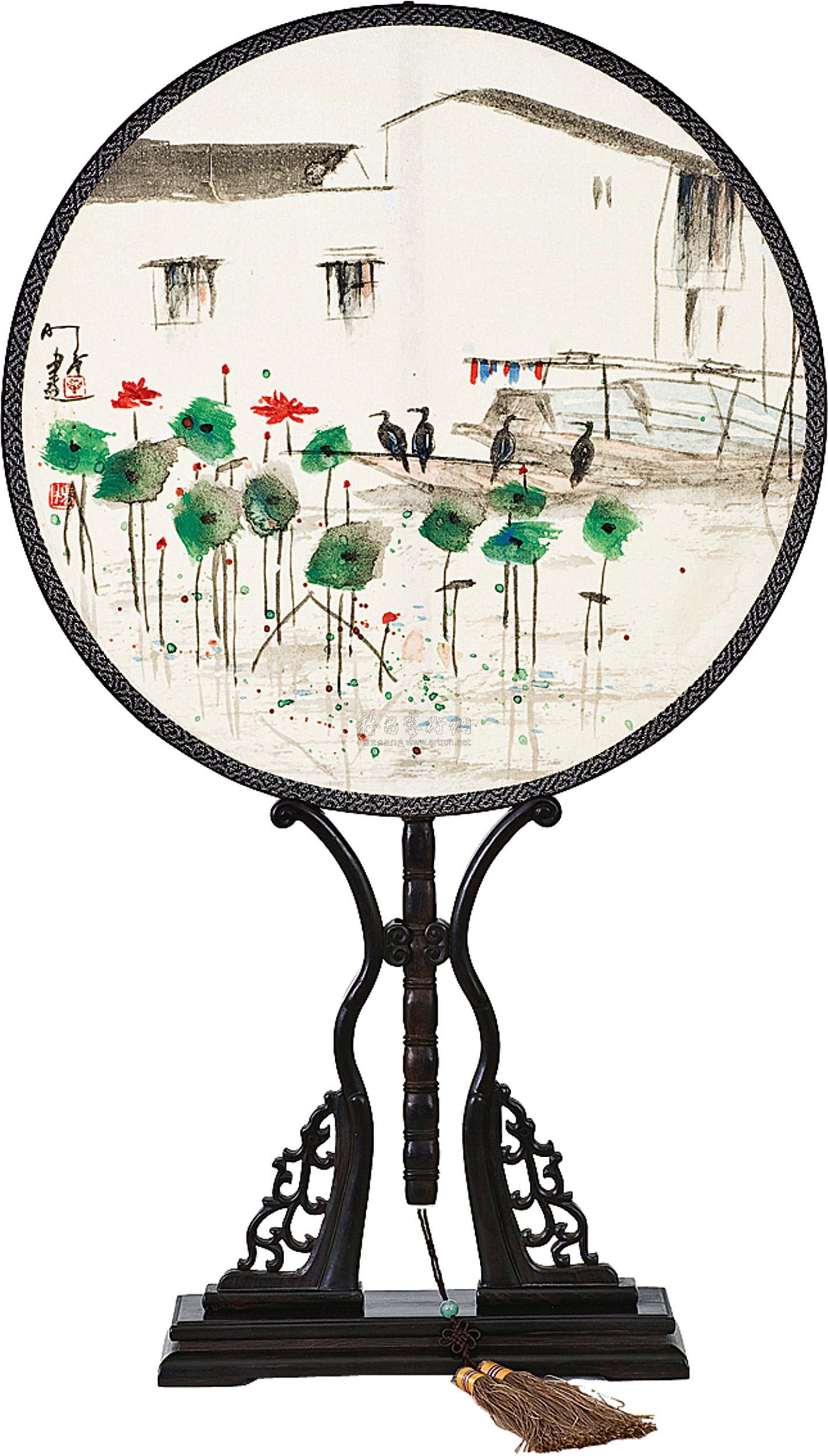 中国传统文化特色艺术品——团扇