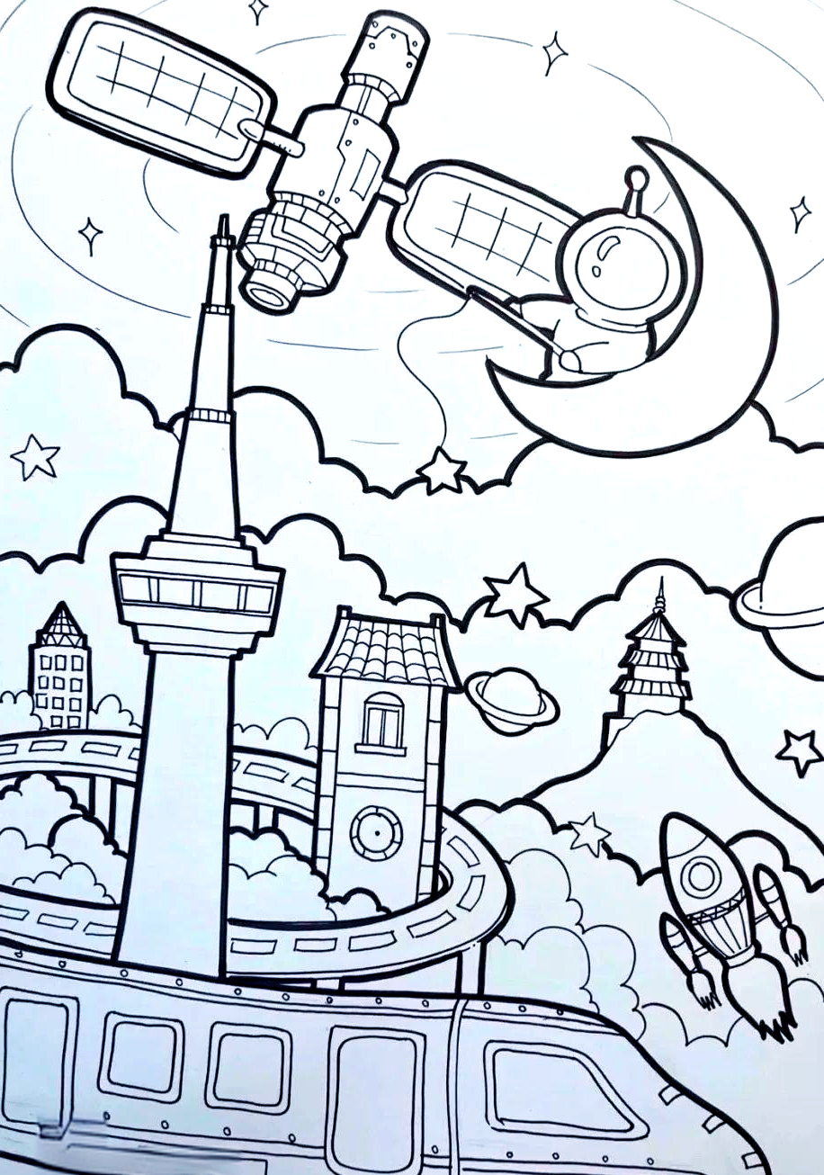 科技主题画展:探索未来城市的无限可能