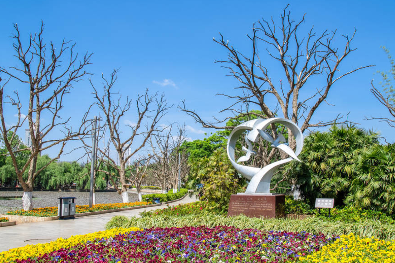 昆明耗资9000万的公园,号称昆明"绿宝石",位于市中心门票0元