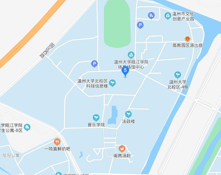 温州肯恩大学地图图片