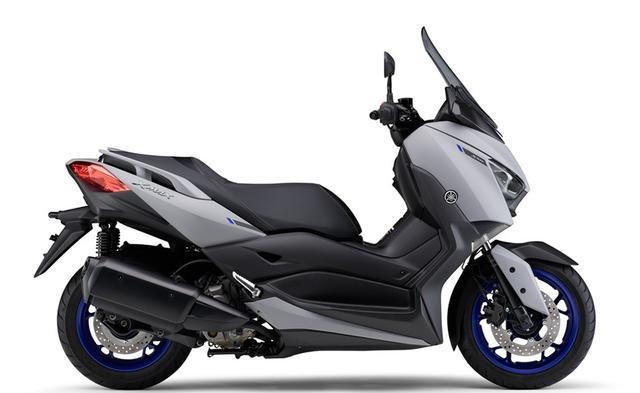 雅马哈xmax,nmax双双更新2021款,冰灰色更具高级感和运动感