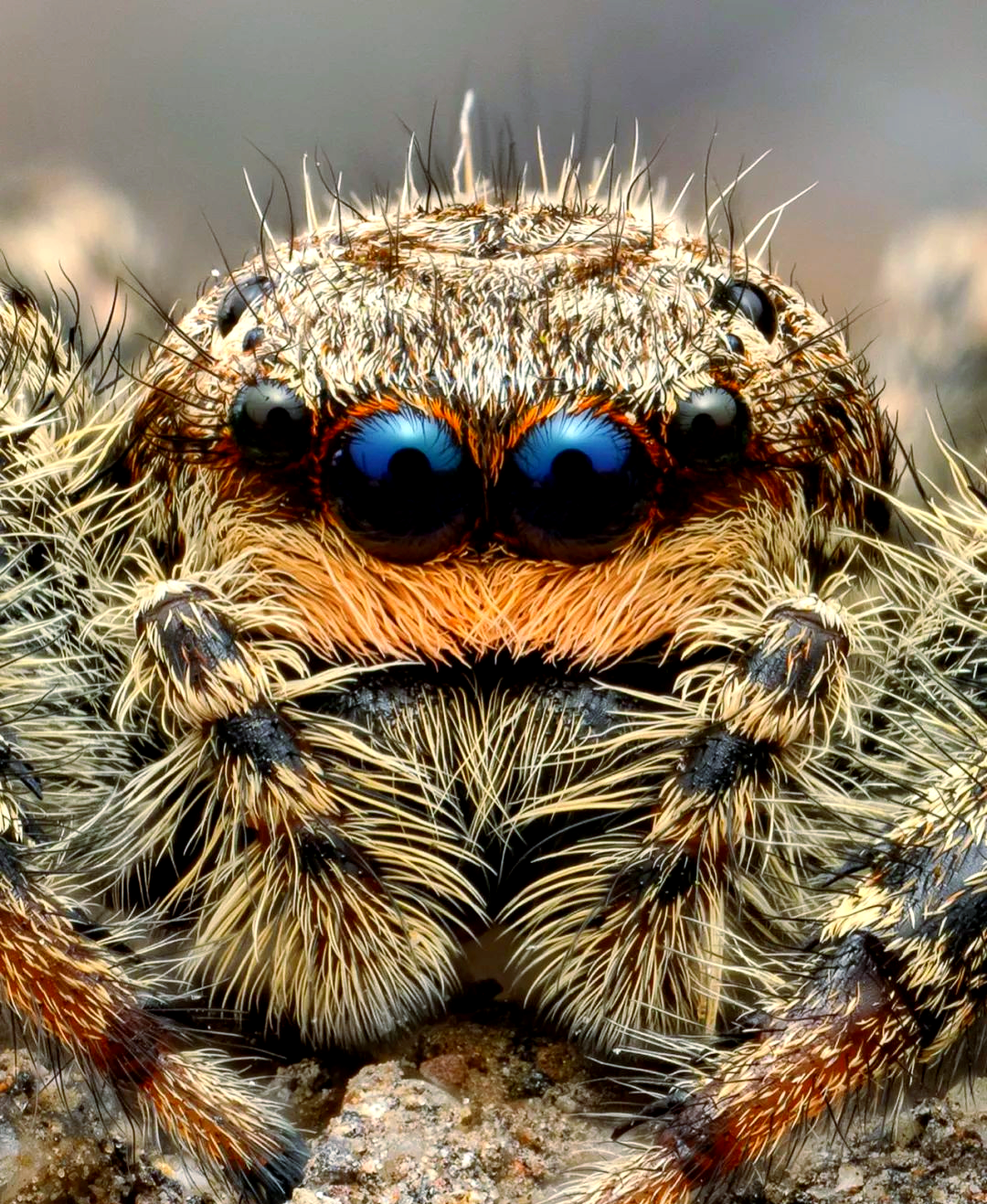 微距摄影下的蜘蛛奇观:晶莹透彻,美得不真实