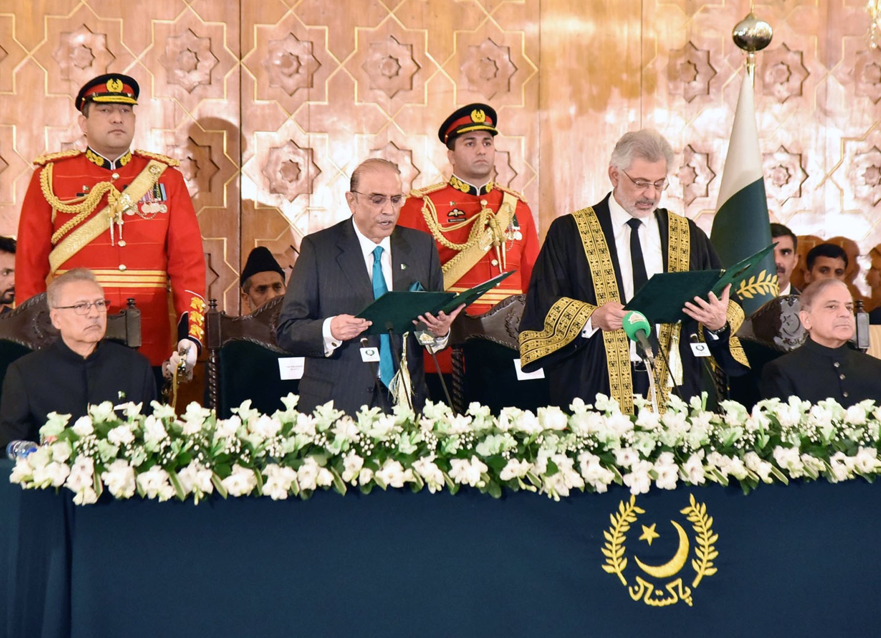 聚焦|巴基斯坦当选总统扎尔达里宣誓就职