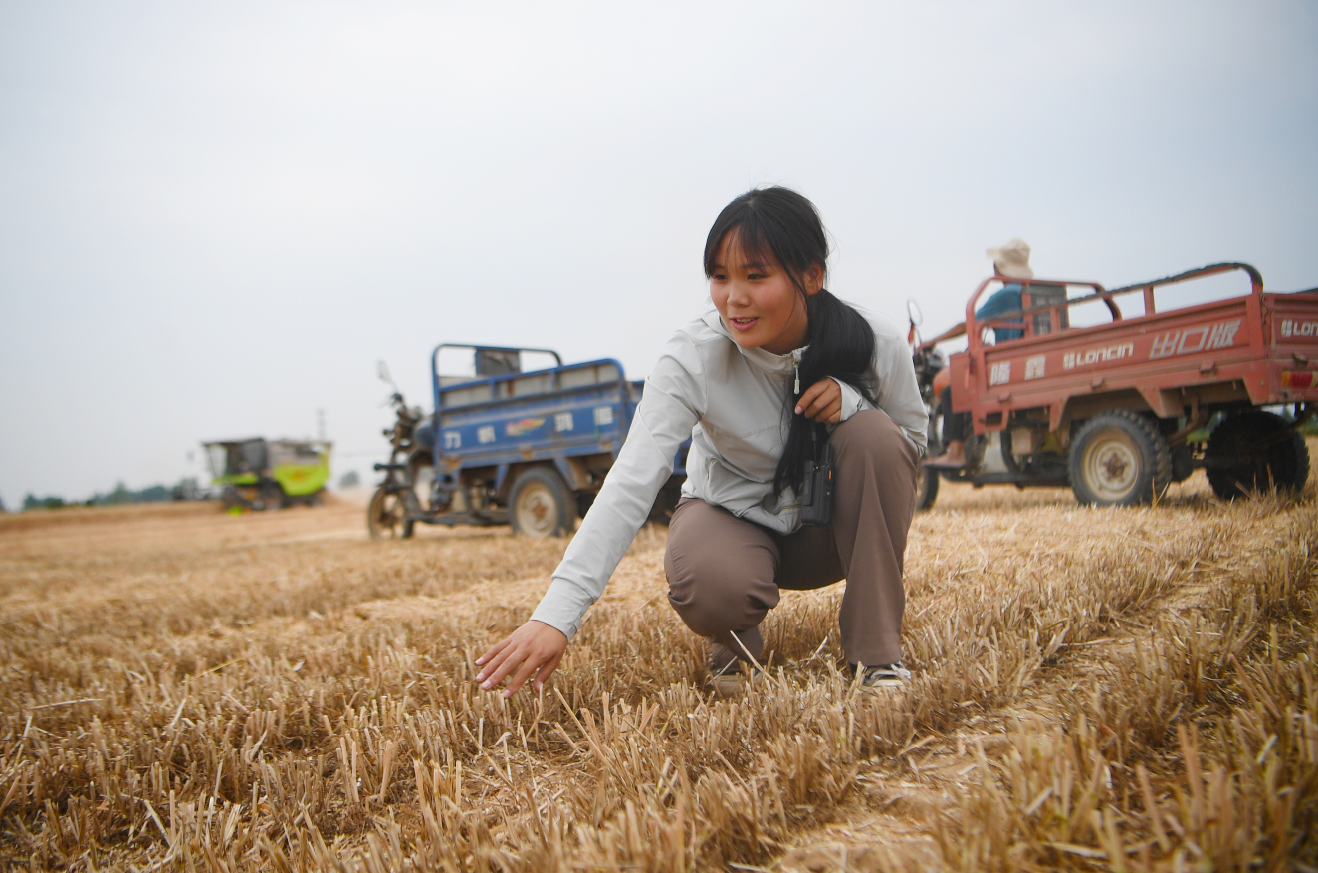 图片故事丨"00后"女机手