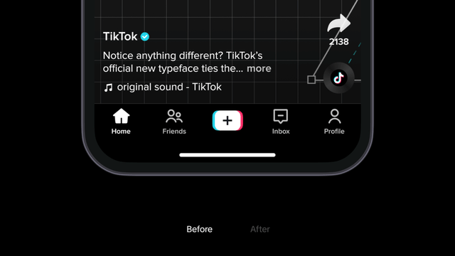 TikTok应用迎来了新的字体TikTok Sans