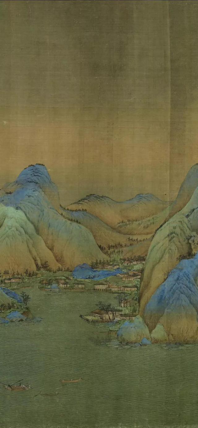 高清古风壁纸|欣赏王希孟《千里江山图》