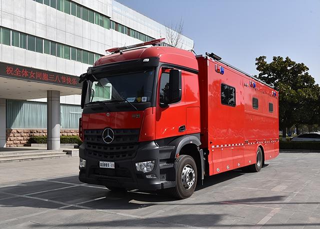 森源鸿马饮食保障车亮相,辽宁应急增添新"利器"!