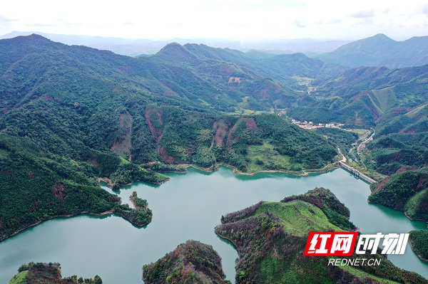 两江口水库图片