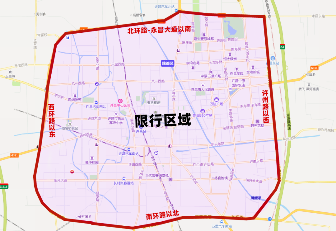 汤阴县禁行路段图图片