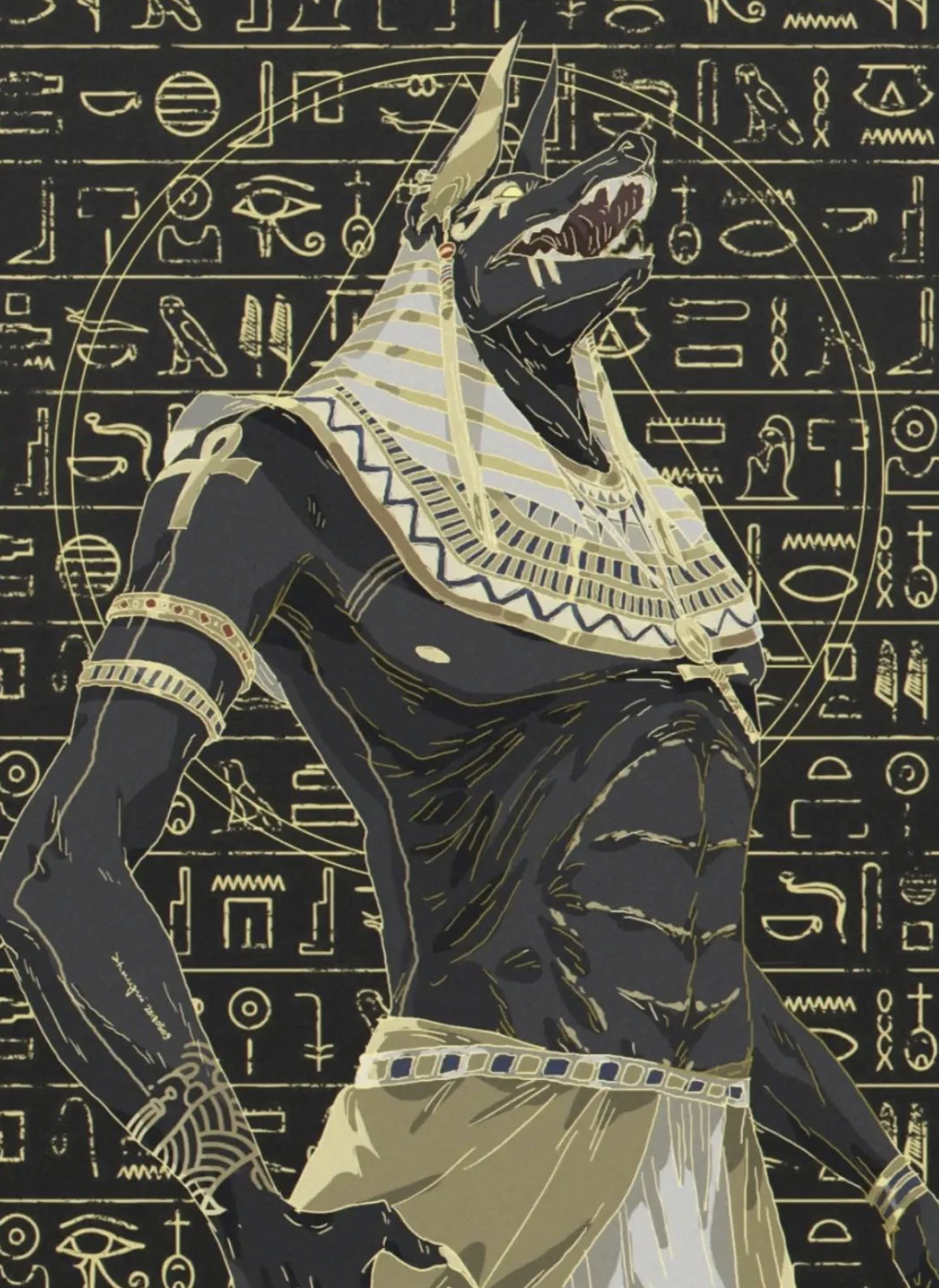 埃及九柱神赛特图片
