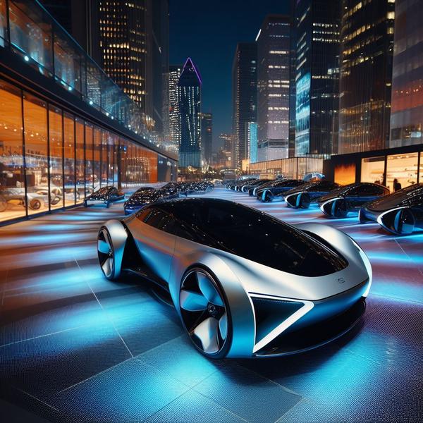 「ai绘画」新能源汽车未来畅想