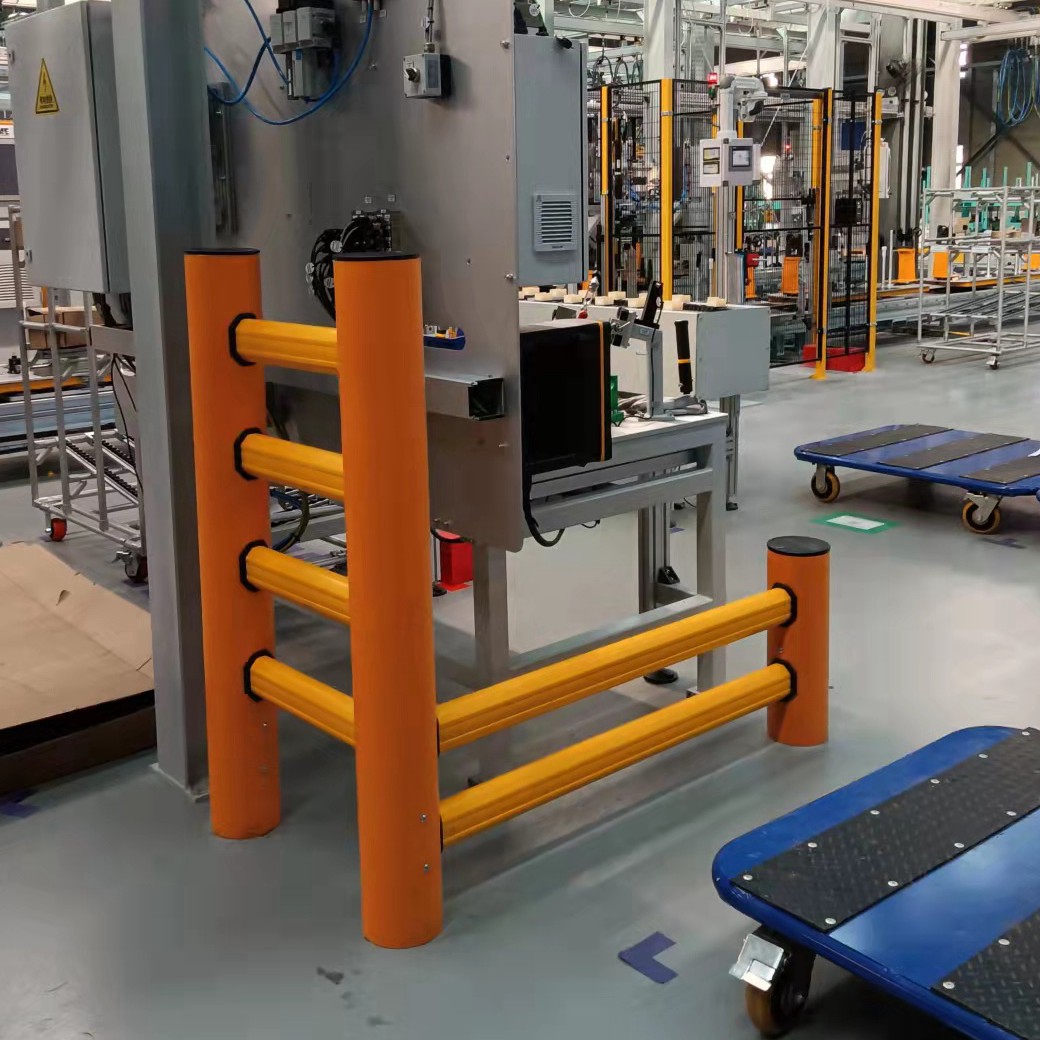 可以阻挡叉车撞击的高分子柔性护栏