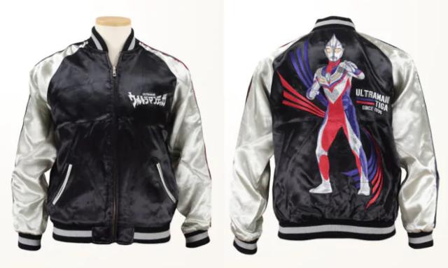 模玩周边:《迪迦奥特曼》迪迦&guts wing1号横须贺刺绣外套