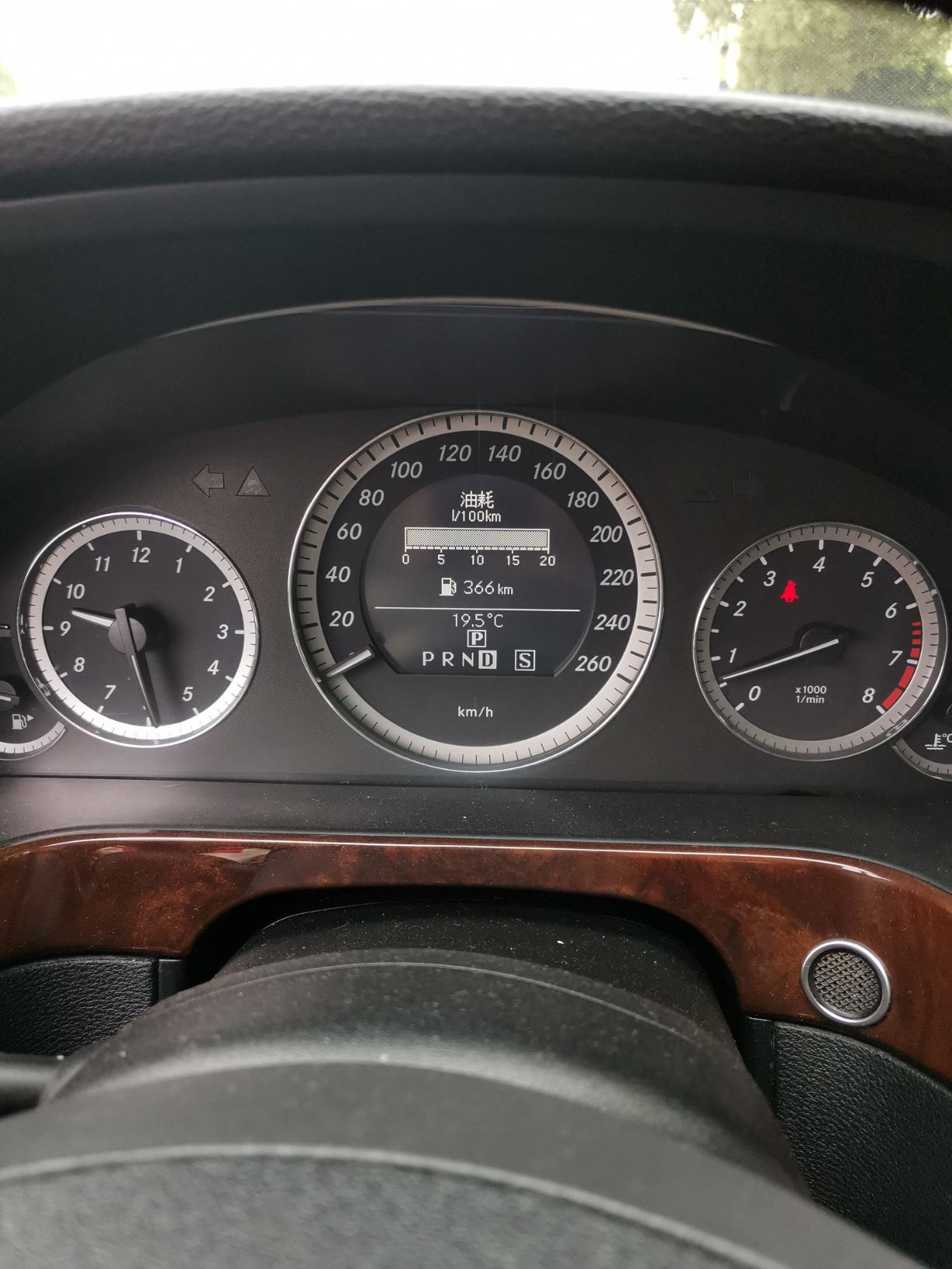 奔驰e油耗是多少?