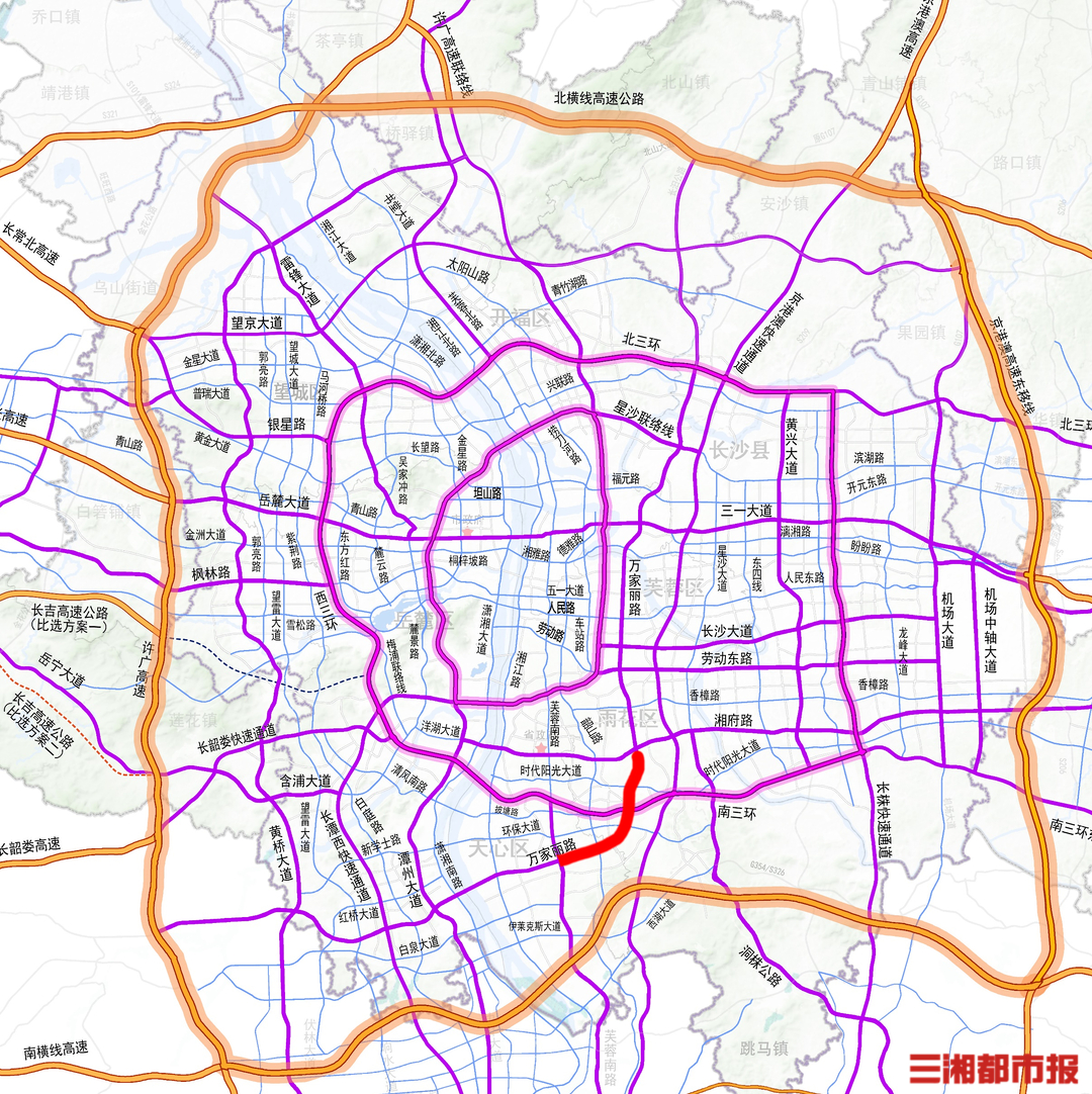 万家丽路快改南延二期来了