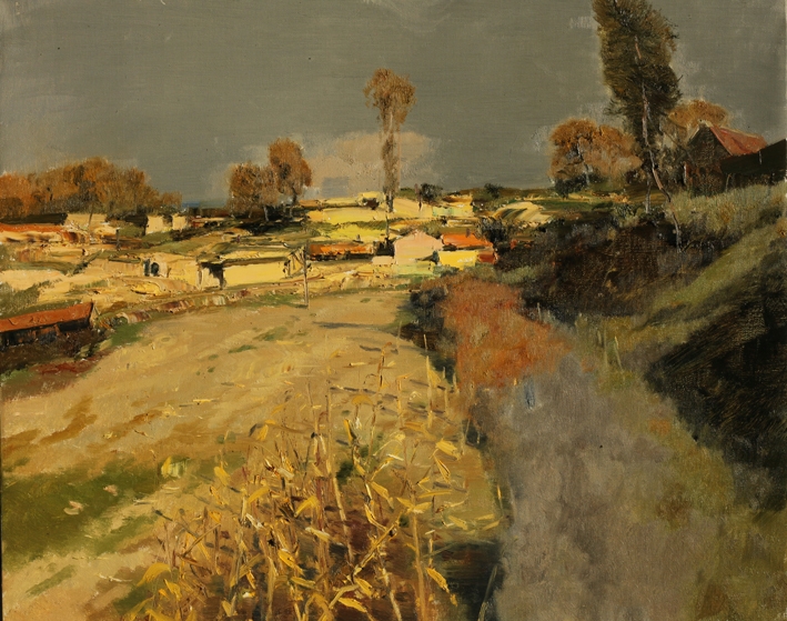 白羽平油画风景图集④