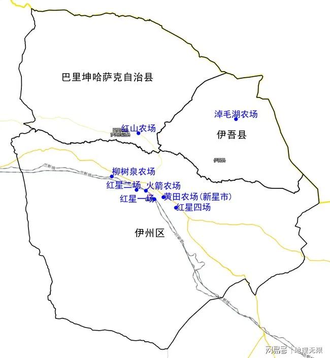 哈密市新星市地图图片