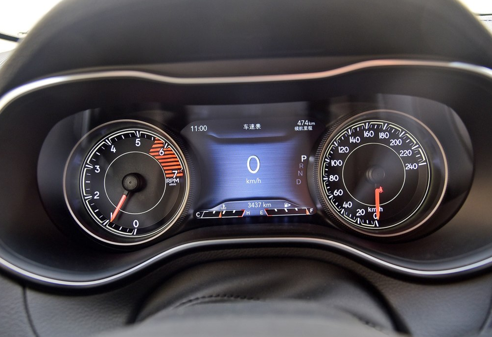 自由光仪表盘指针不在0位