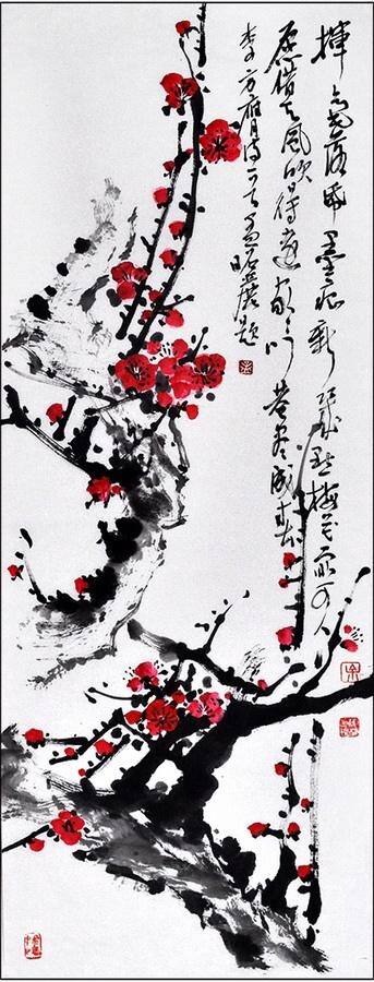 李方膺《题画梅》赏析