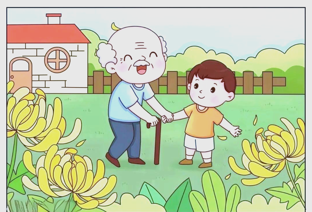 重阳节主题创意绘画大揭秘!内容详尽,附可打印线稿