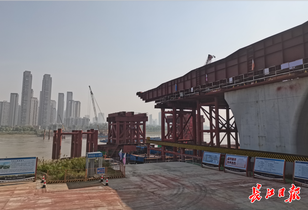架起首段骨架,江汉十桥预计2027年通车