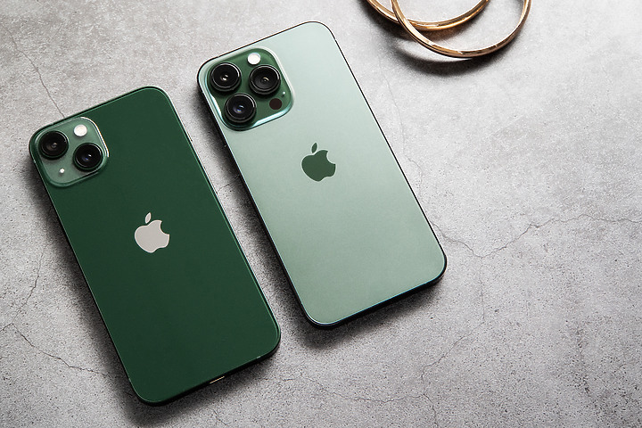 松岭青iphone 13 pro   新绿iphone 13实机拍拍图欣赏