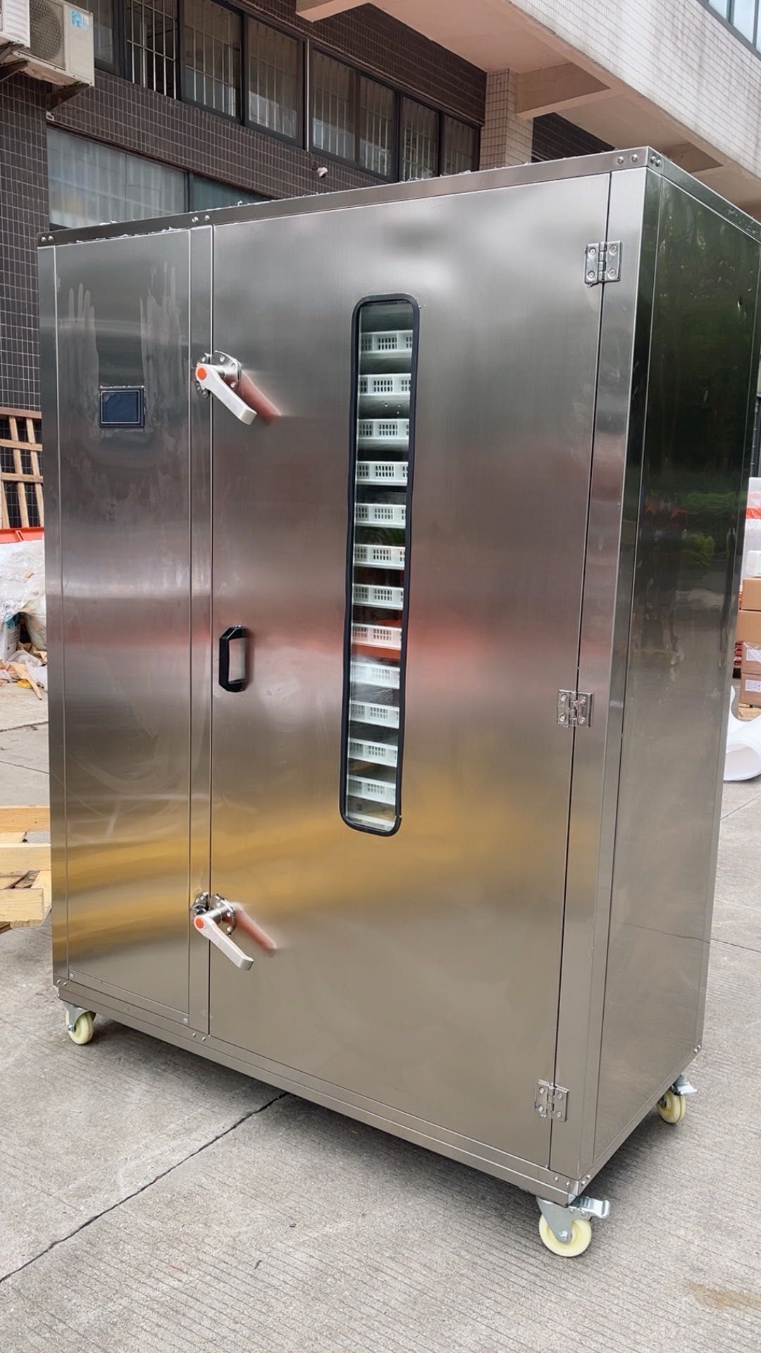 空气能带壳龙眼干烘干机