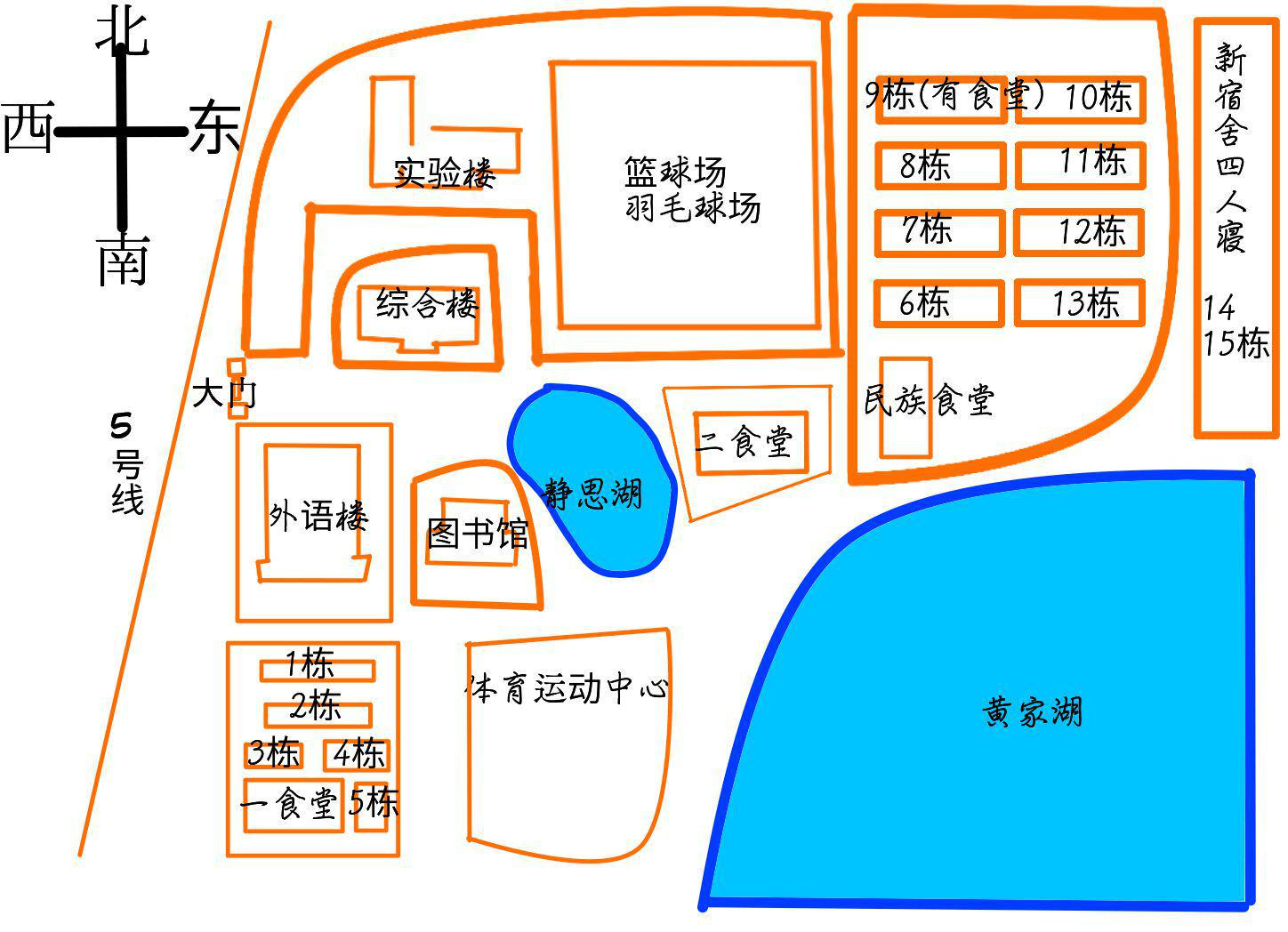 武汉工商学院平面图图片