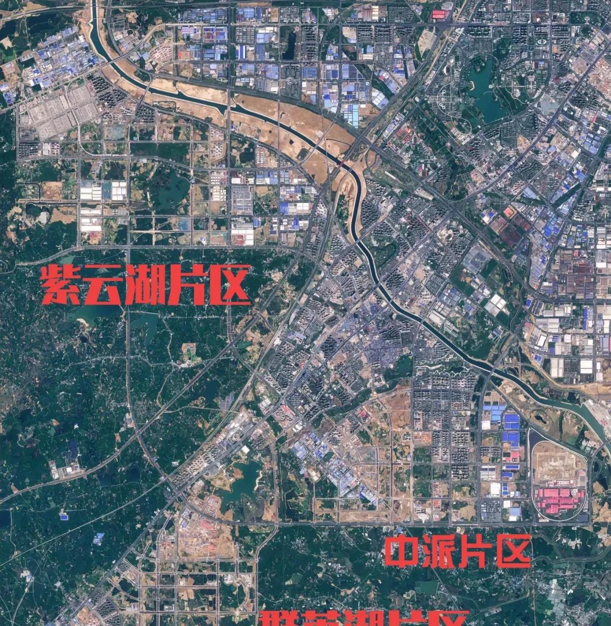 肥西县卫星地图图片