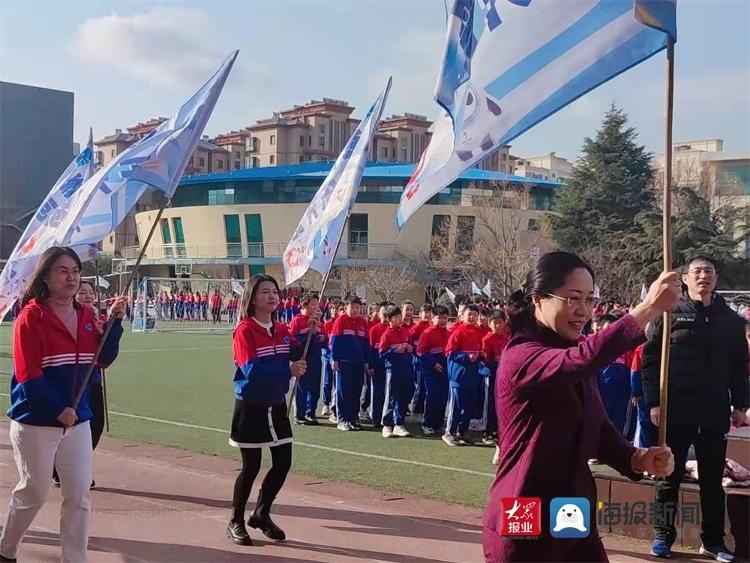 与冬奥同行 青岛市城阳区第二实验小学冬季长跑系列活动正式启动