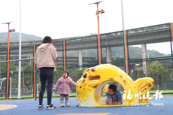 马尾魁岐运动休闲公园迎客 休闲锻炼添好去处