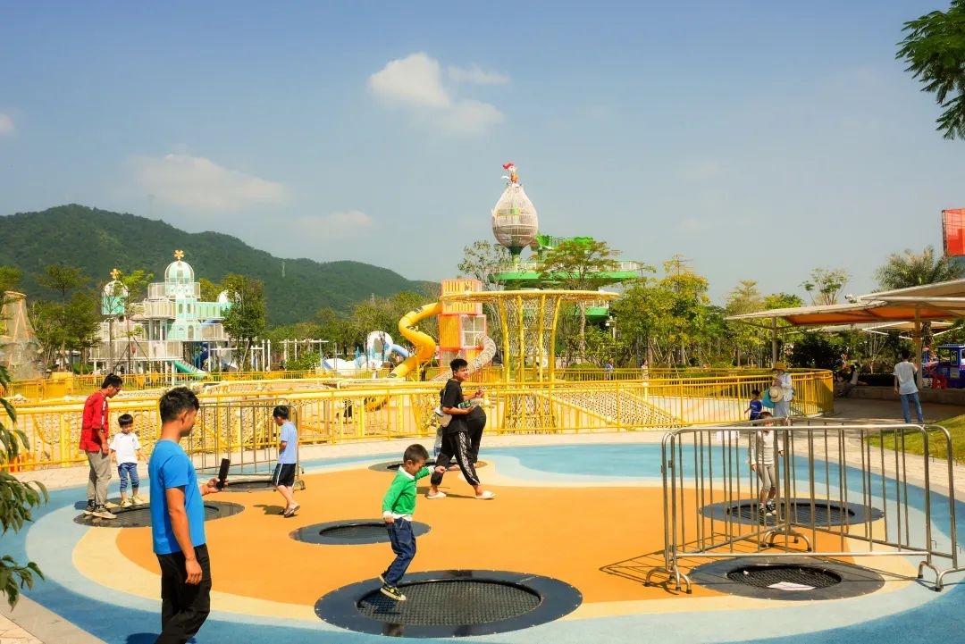 来欣赏肇庆儿童公园的美丽秋景!