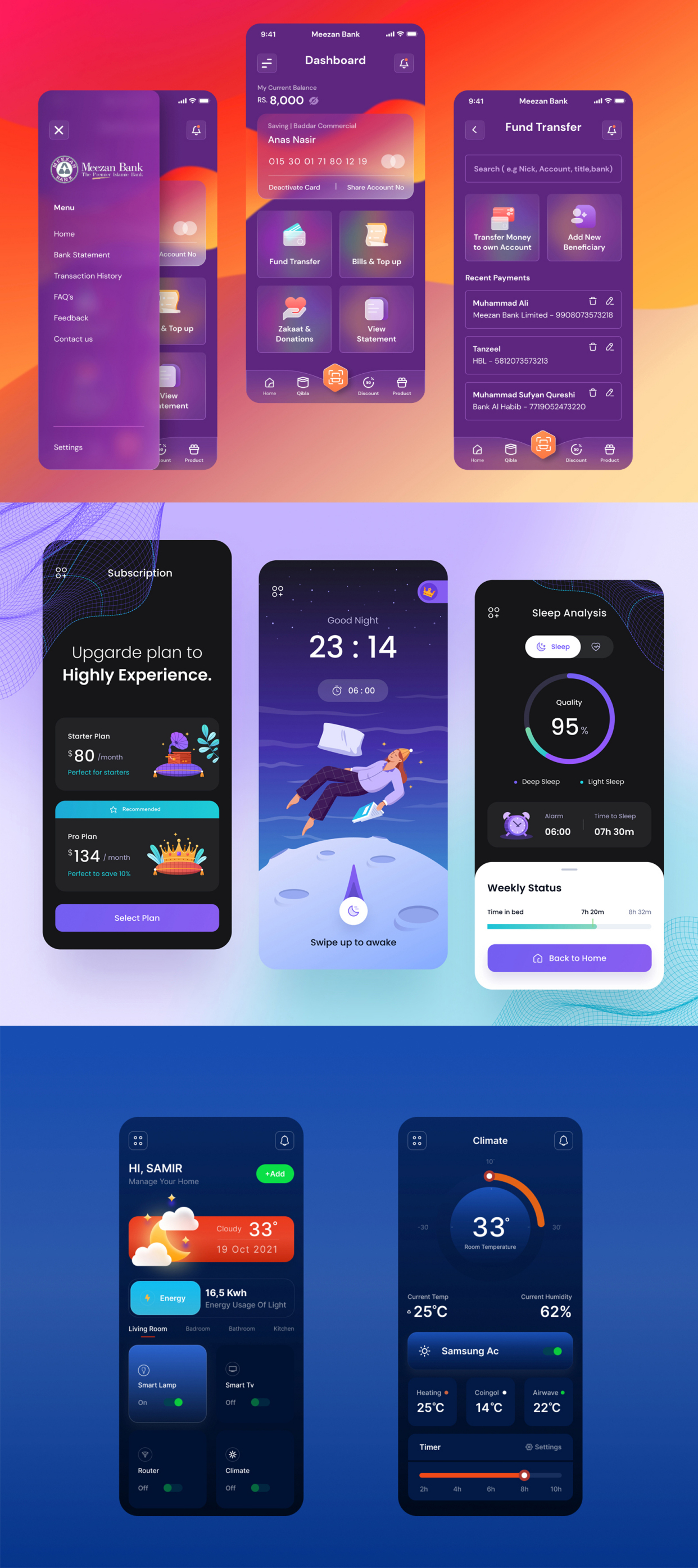国外app界面设计欣赏!纯粹交互
