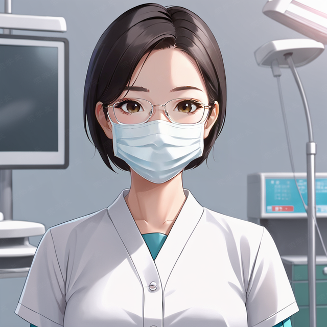 医护头像|女牙医专属牙科医生卡通头像