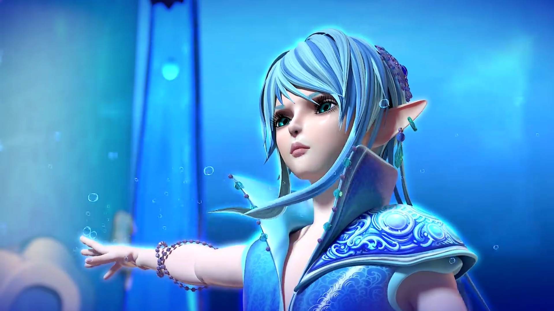 叶罗丽第八季:水王子又换新造型,还养了一只小宠物,和王默好甜