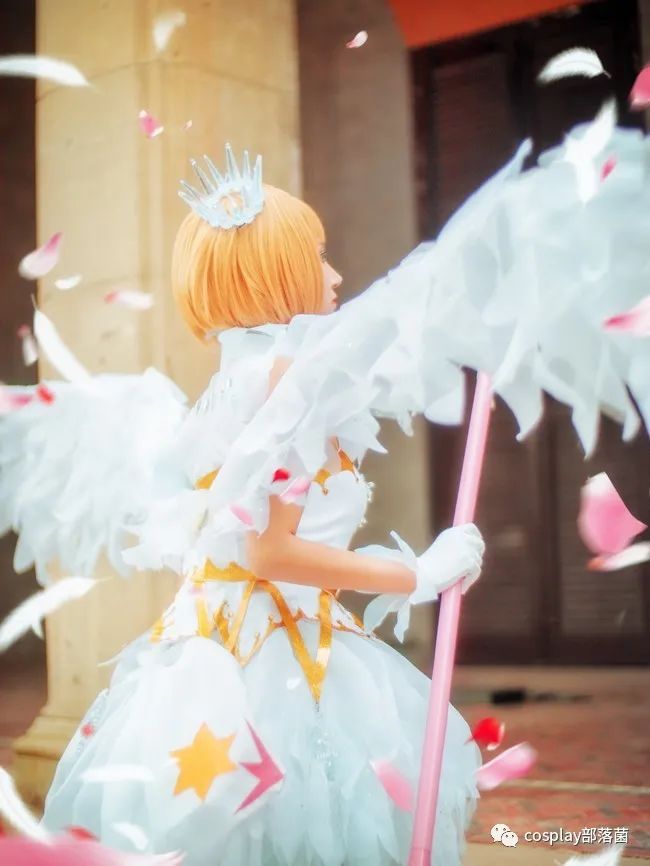 cos:魔卡少女樱透明卡牌cos正片