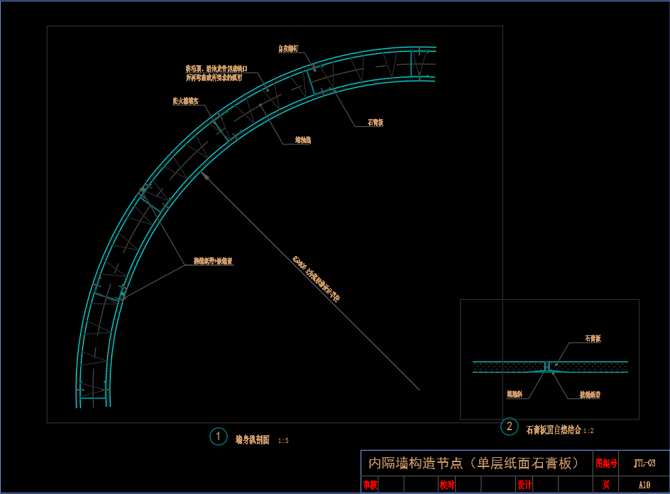 石膏板隔墙龙骨间距图图片