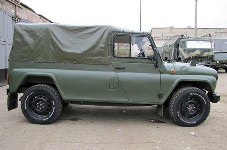 乌阿斯uaz469型,含有中国元素的苏俄吉普车
