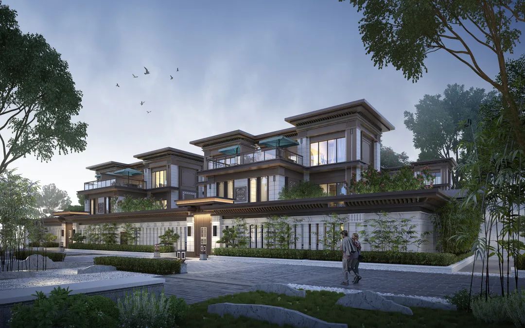 未来方舟-别墅 示范区 据悉,嘉宏·未来方舟别墅有合院和叠院两个产品